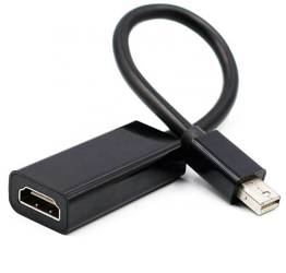 MDP-H-30CM-Černý - Kabel HDMI (f) - Port Mini Display | 4K | 20 cm | HDMI v1.4
