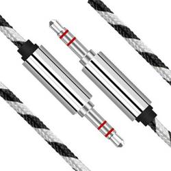 AB-1.5-1.5M | 1.5M Mini Jack cable | Stiffened joints | 5 colors