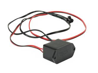 Inverter / converter to fiber Ambient Light El Wire