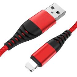 UC-007 | Lightning (iPhone) 1M | 3A USB cable to the phone
