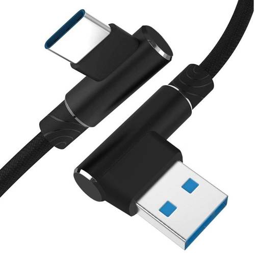 AM30 | Type-C 1M | Angled USB cable to charge your phone | Quick Charge 3.0 2.4A