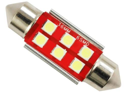 C5W LED-Birnen-Auto 6 SMD 3535 CAN BUS