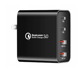 GAN | Ładowarka sieciowa 100W z portami USB 3.0 i USB-C