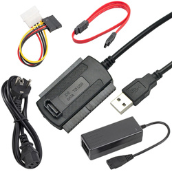SATA07 | Adapter SATA/IDE do USB | Obsługa HDD 2,5", 3,5", SSD, CD-ROM, DVD-ROM