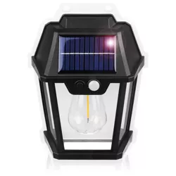 TG-TY13502 | Kinkiet solarny LED | Lampa solarna z czujnikiem zmierzchu i ruchu | Zewnętrzne oświetlenie solarne