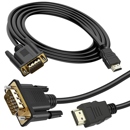 HVM-1.8M | Kabel HDMI do VGA | FullHD