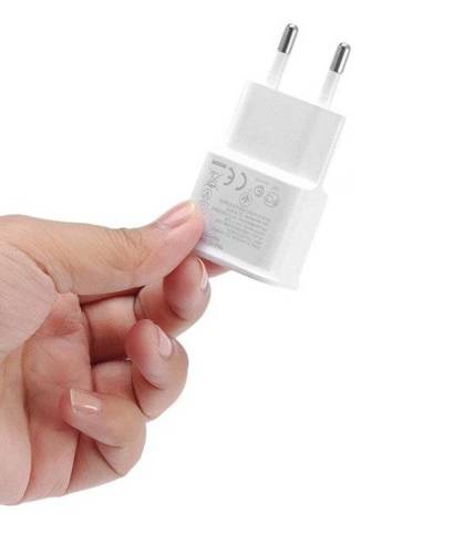 WA-001 | Ładowarka sieciowa USB do telefonu | boczny port USB