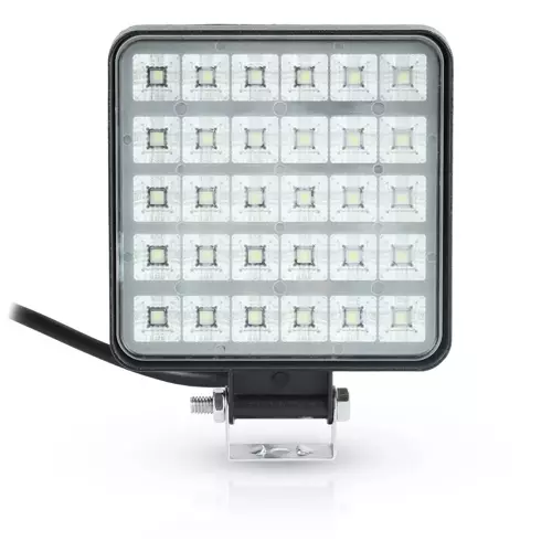 WL004-45W-25MM | Kwadratowa lampa robocza LED 45W SLIM | 30 diod CREE LED, IP67
