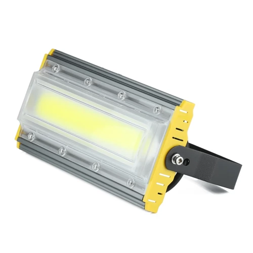 YXT-50W-1H | Halogen LED | Oświetlenie  do podwórka, działki |  Aluminiowa lampa | Naświetlacz z regulowanym uchwytem
