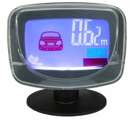 Zestaw czujników parkowania z ekranem LCD 2,5", wbudowanym buzzerem i sensorami w wybranym kolorze