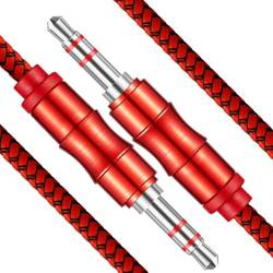 AB-1-1,5M | Cablu mini jack de 1,5 M - 5 culori