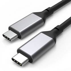 AN-10-2M-Tip-C-Negru | Cablu USB-C / USB-C de 100W | 2M