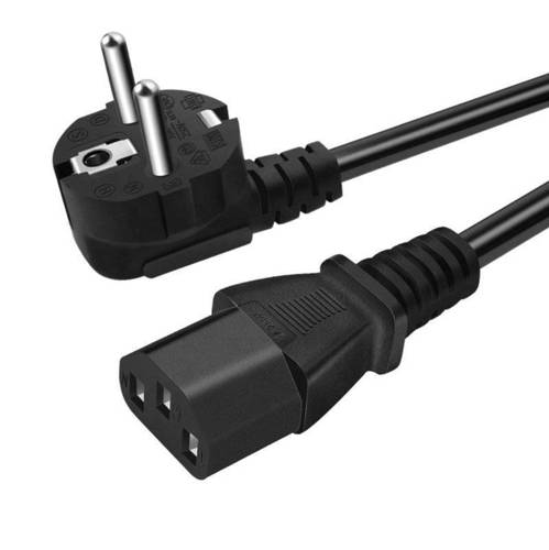 ПЕ-1,5-1,5М-Чорний | Мережевий кабель 220-250В